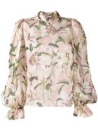 Dolce & Gabbana Floral Print Blouse - Pink