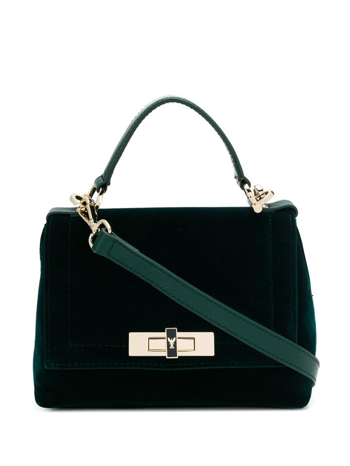 Patrizia Pepe Cross Body Tote Bag - Green