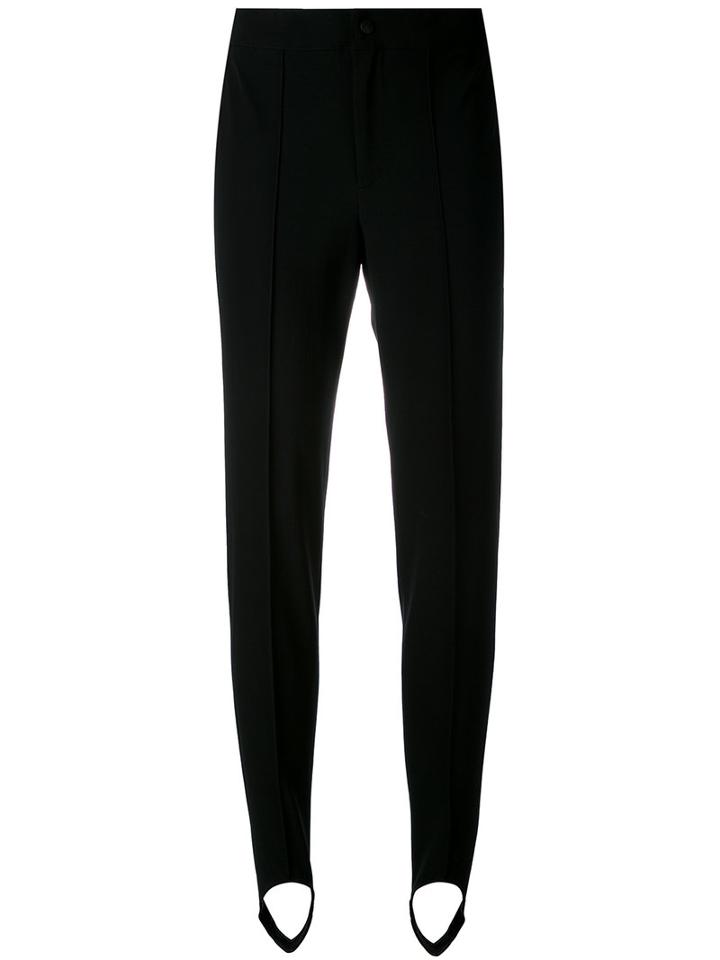 Moncler - Slim Fit Stirrup Trousers - Women - Spandex/elastane/virgin Wool/viscose - 38, Blue, Spandex/elastane/virgin Wool/viscose