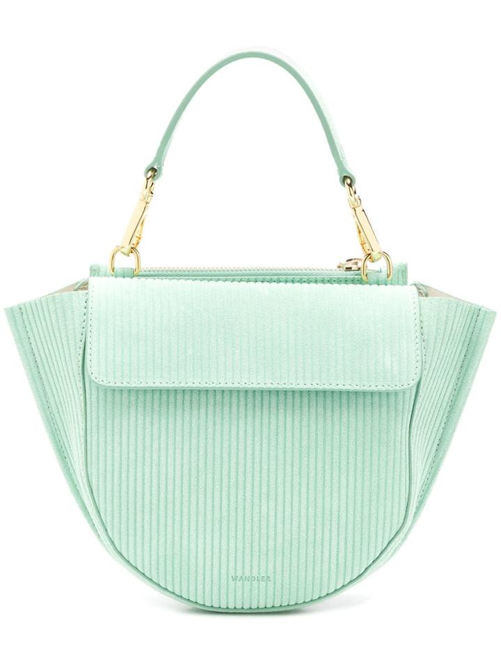 Wandler Mini Hortensia Shoulder Bag - Green