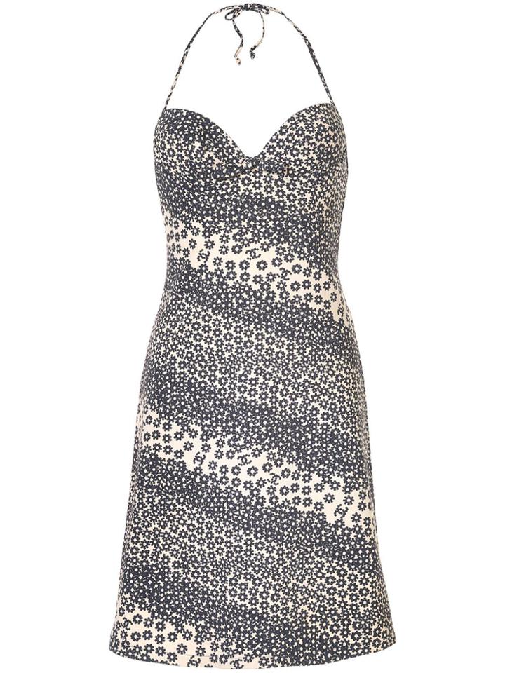 Chanel Pre-owned Floral Halterneck Summer Dress - Yellow