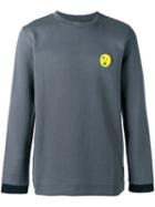 Fendi - Embroidered Sweatshirt - Men - Cotton/polyamide/polyester/wool - 52, Grey, Cotton/polyamide/polyester/wool