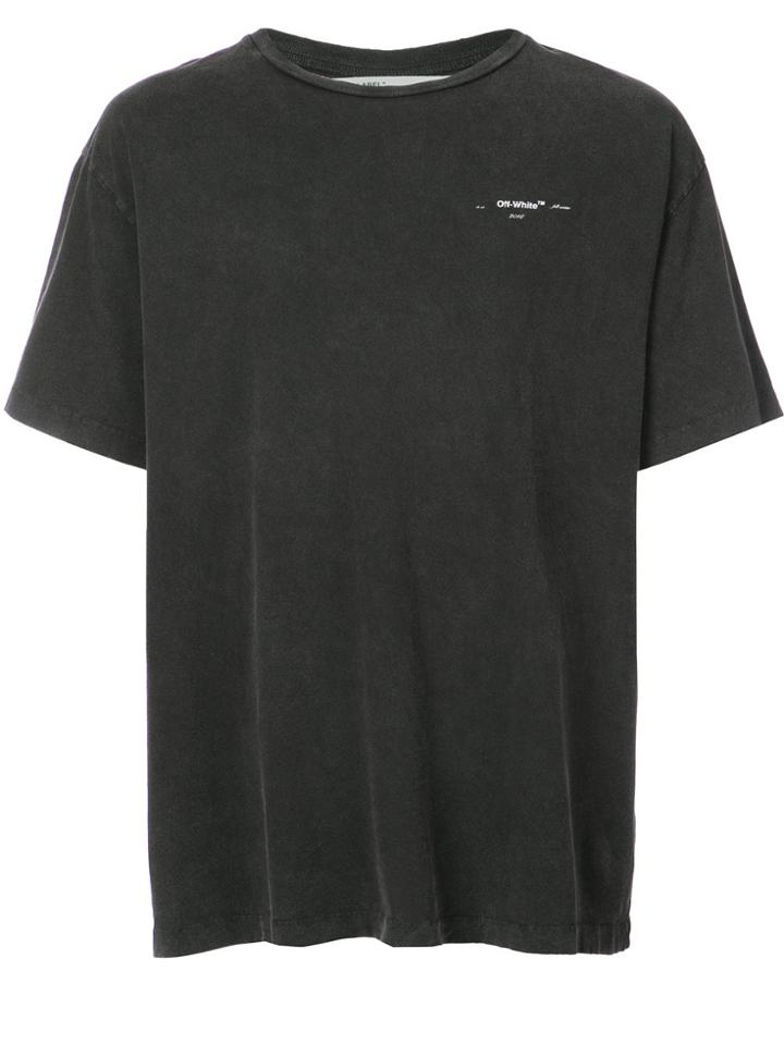 Off-white 3d Logo Print T-shirt - Grey