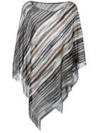 Missoni - Striped Asymmetric Knit Top - Women - Nylon/viscose/metallized Polyester - One Size, Women's, Nylon/viscose/metallized Polyester