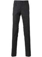 Incotex - Slim-fit Tailored Trousers - Men - Linen/flax/spandex/elastane/wool - 54, Black, Linen/flax/spandex/elastane/wool