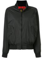 Hysteric Glamour Stand-up Collar Bomber Jacket - Black