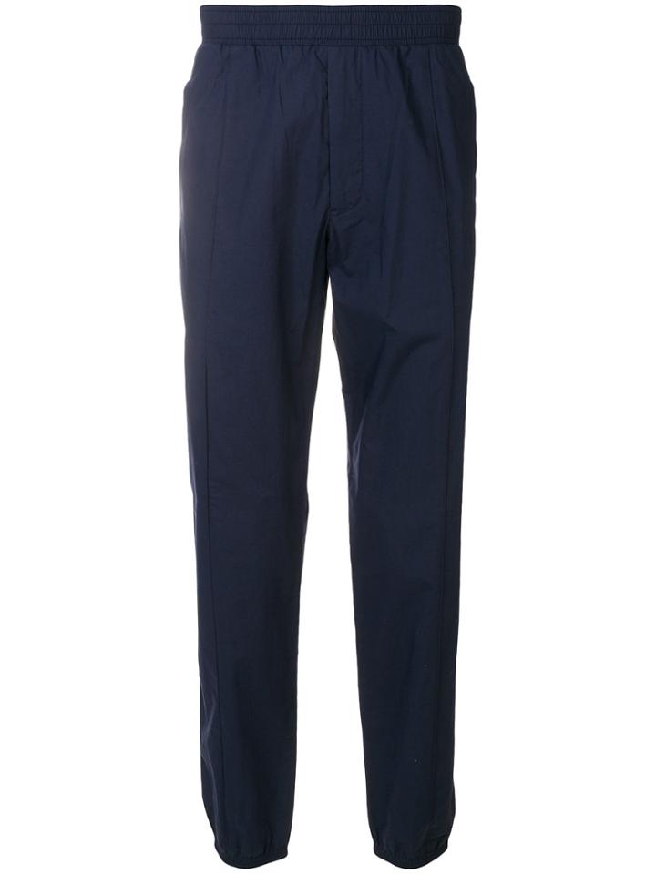 Versace Elasticated Waist Trousers - Blue