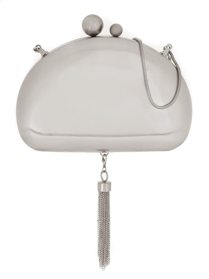 Isla Mini Mirrored Shoulder Bag - Prata Escovado 01163