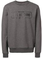 Love Moschino Love Moschino Logo Sweatshirt - Grey