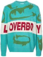 Charles Jeffrey Loverboy Little Sillies Sweater - Green