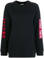 Zoe Karssen Studio Tokyo Oversized Sweatshirt - Black