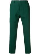 Ami Alexandre Mattiussi Cropped Fit Trousers - Green