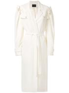 Mother Of Pearl Felix Coat - White