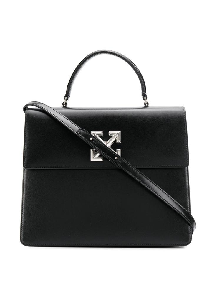Off-white Arrow Logo Shoulder Bag - Black