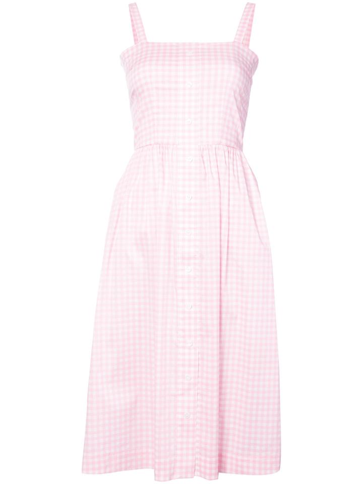 Harley Viera Newton Laura Gingham Dress - Pink & Purple