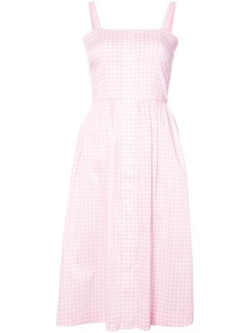 Harley Viera Newton Laura Gingham Dress - Pink & Purple