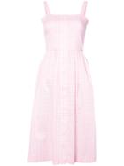 Harley Viera Newton Laura Gingham Dress - Pink & Purple