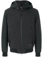Woolrich Zipped Hooded Jacket - Black