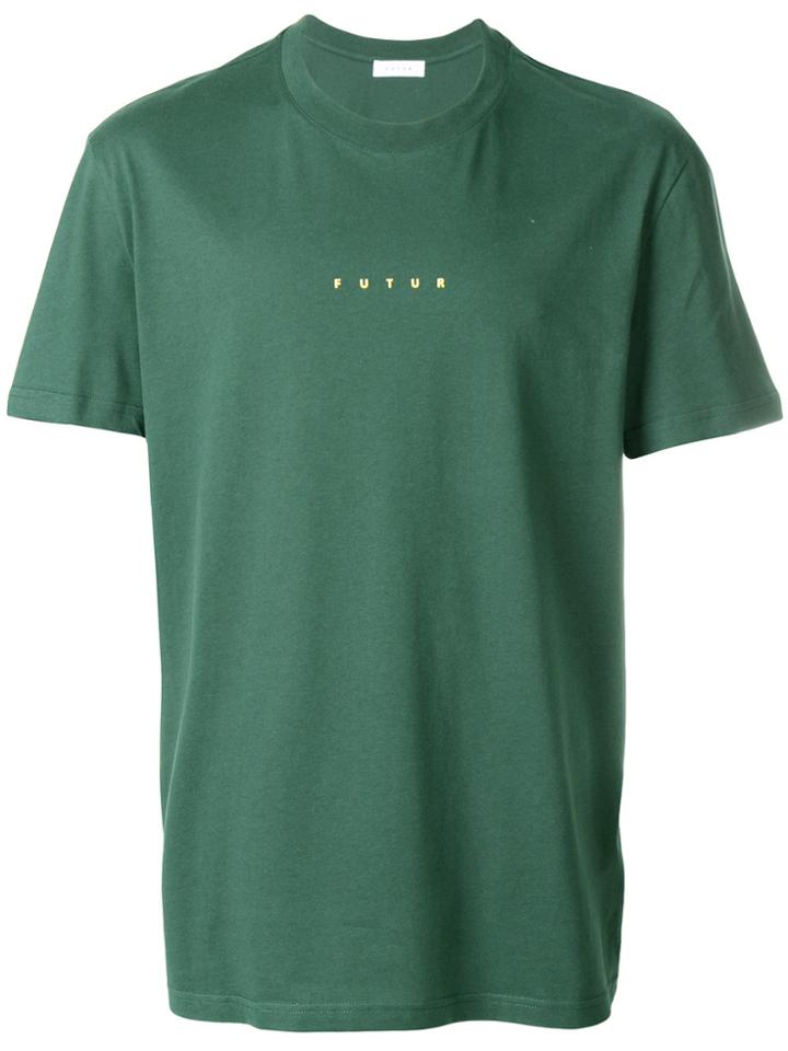 Futur Logo Print T-shirt - Green