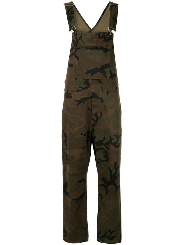 Louis Vuitton Vintage Louis Vuitton X Supreme Jacquard Denim Overalls