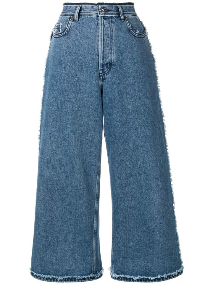 Acne Studios Denim Trousers - Blue