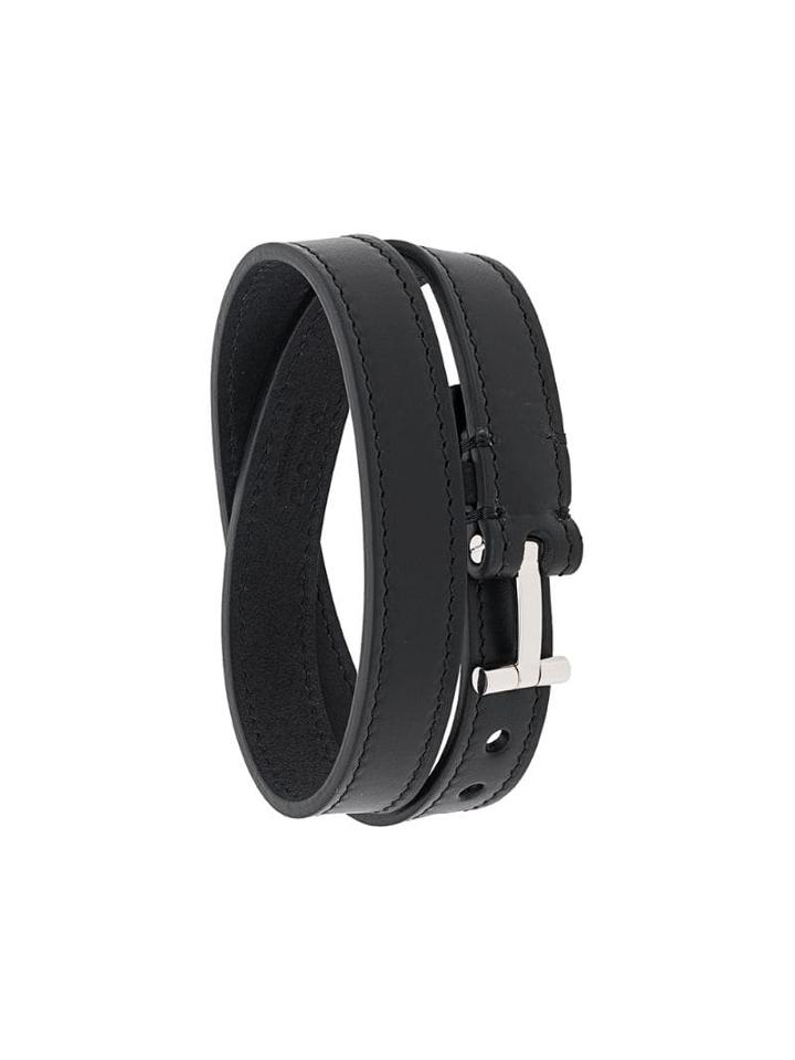 Tom Ford T Lock Bracelet - Black