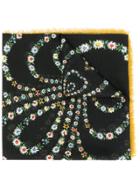 Givenchy Floral Scarf - Black