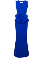 Le Petite Robe Di Chiara Boni Bow Detail Dress - Blue
