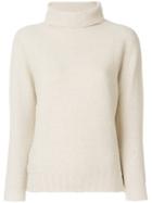 Cruciani Roll Neck Jumper - Nude & Neutrals