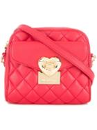 Love Moschino Quilted Crossbody Bag, Women's, Red, Polyurethane