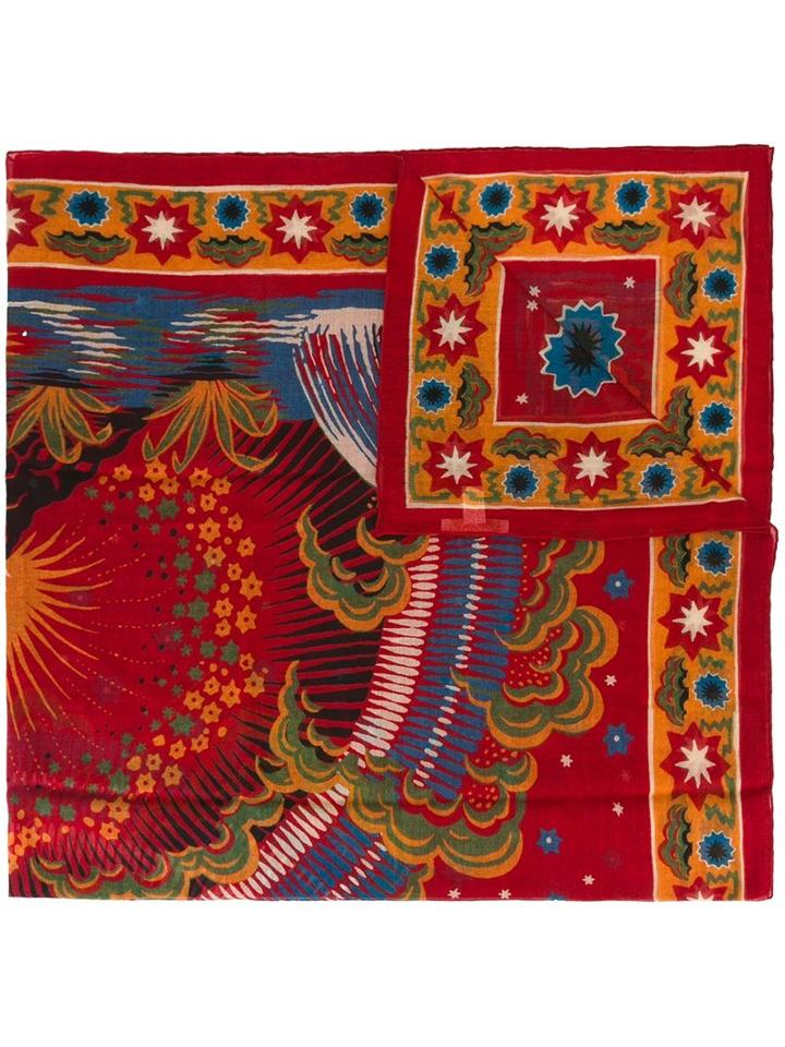 Valentino 'volcano' Scarf