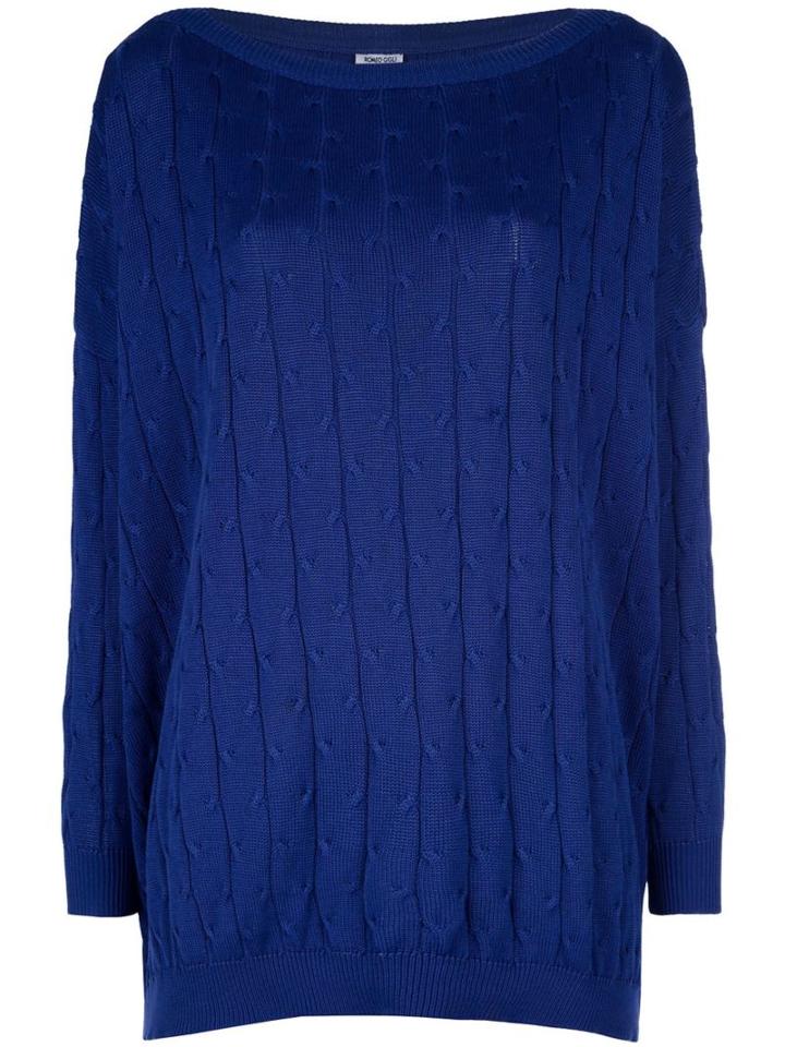 Romeo Gigli Vintage Cable Knit Sweater