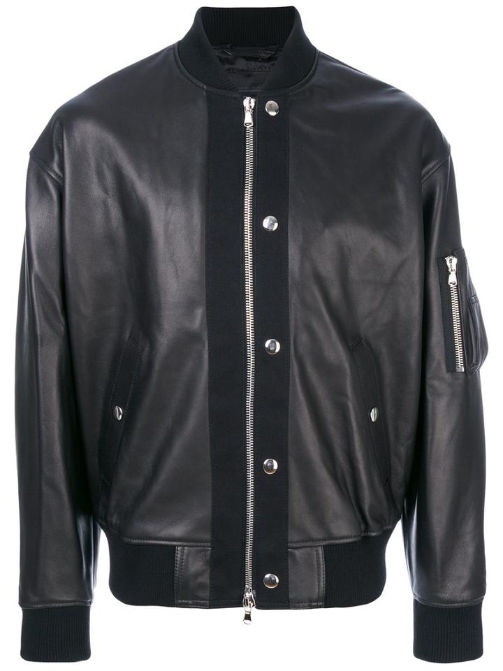 Diesel Black Gold - Bomber Jacket - Men - Viscose/leather/wool/acrylic - 46, Brown, Viscose/leather/wool/acrylic