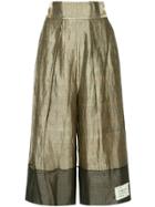 Kitx Wide-legged Culottes - Green