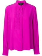 Rochas Pleated Placket Blouse - Pink