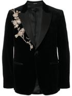 Alexander Mcqueen Classic Tuxedo Jacket - Black