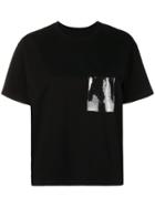 Mm6 Maison Margiela Plastic Pocket Detail T-shirt - Black