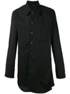Ann Demeulemeester - Buttoned Shirt - Men - Cotton - S, Black, Cotton