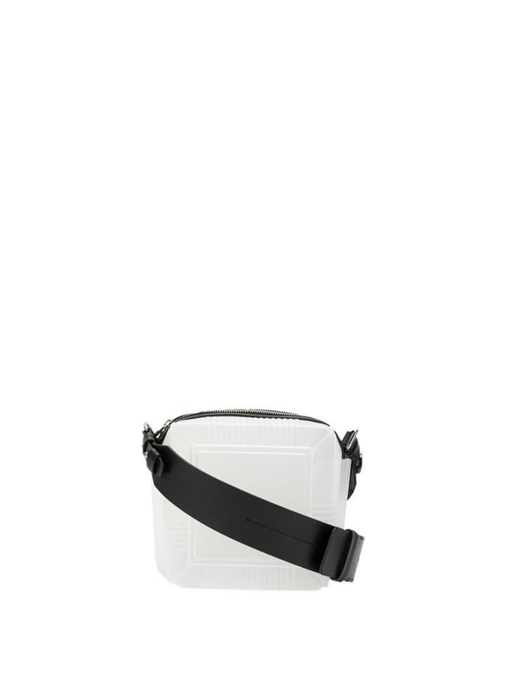 Kenzo Cler Square Crossbody - White