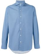 Finamore 1925 Napoli - Classic Shirt - Men - Cotton - M, Blue, Cotton