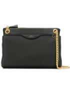 Anya Hindmarch Double Zip Chain Bag - Black