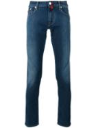 Jacob Cohen Classic Jeans, Men's, Size: 32, Blue, Cotton/polyester/spandex/elastane