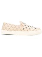 Tory Burch Quilted Slip-on Sneakers