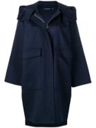 Sofie D'hoore Candia Hooded Coat - Blue