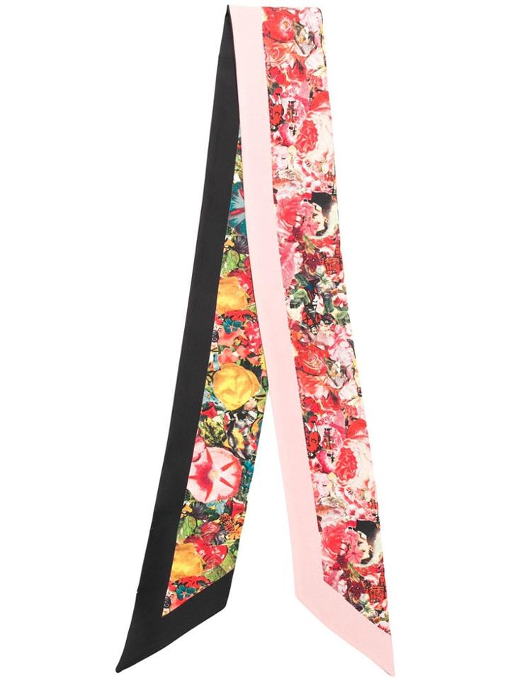 Marni Floral Print Foulard - Pink