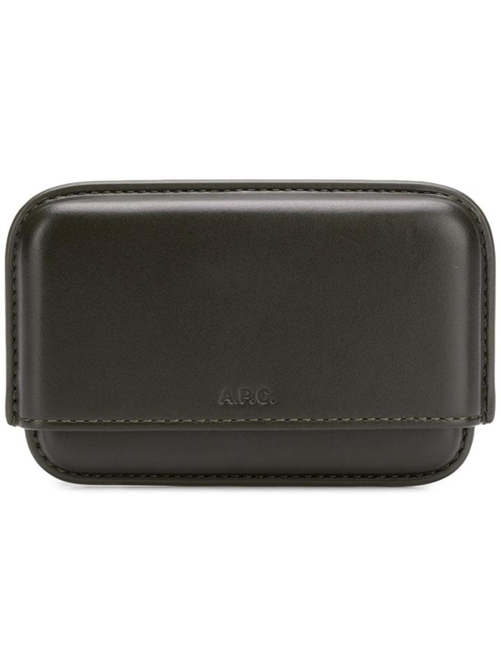 A.p.c. Magna Carta Card Holder - Green
