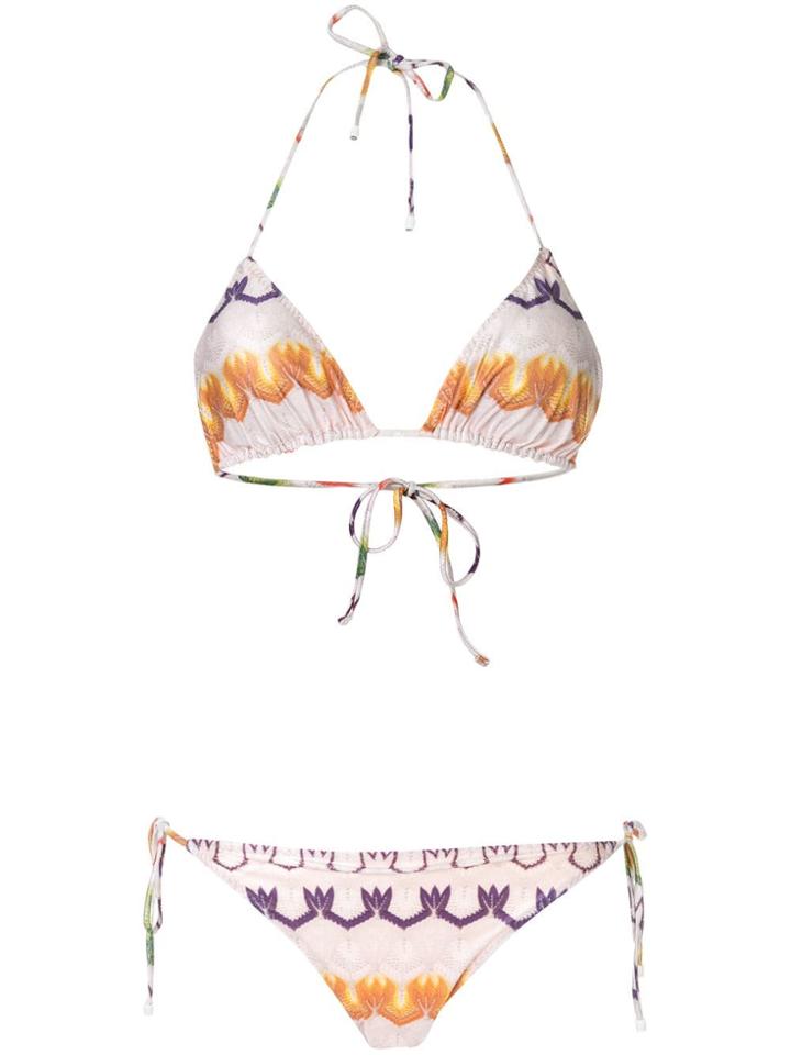 Missoni Mare Patterned Bikini - Multicolour