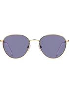 Tommy Hilfiger Round Frame Sunglasses - Gold