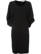 Givenchy Bell Sleeve Jersey Dress, Women's, Size: 40, Black, Viscose/spandex/elastane