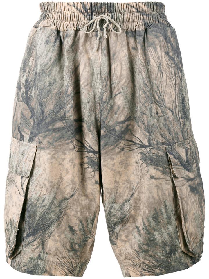 Yeezy - Camouflage Cargo Shorts - Men - Cotton - L, Cotton